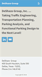 Mobile Screenshot of deshazogroup.com